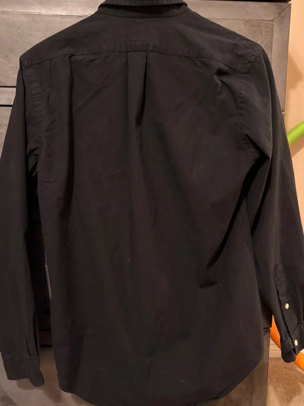 Ralph Lauren Black Button-Down Shirt with Red Pony - Picture 3 of 3